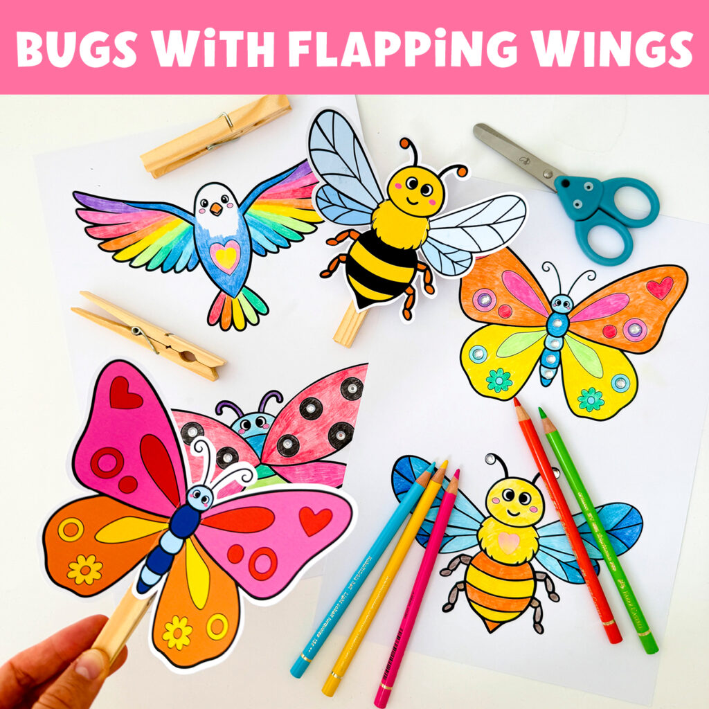 Printable Bug Craft For Kids