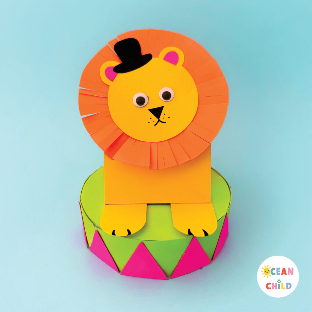 3D paper animal craft