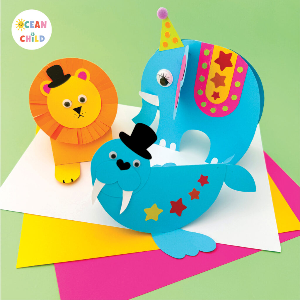 Circus Animal Craft For Kids